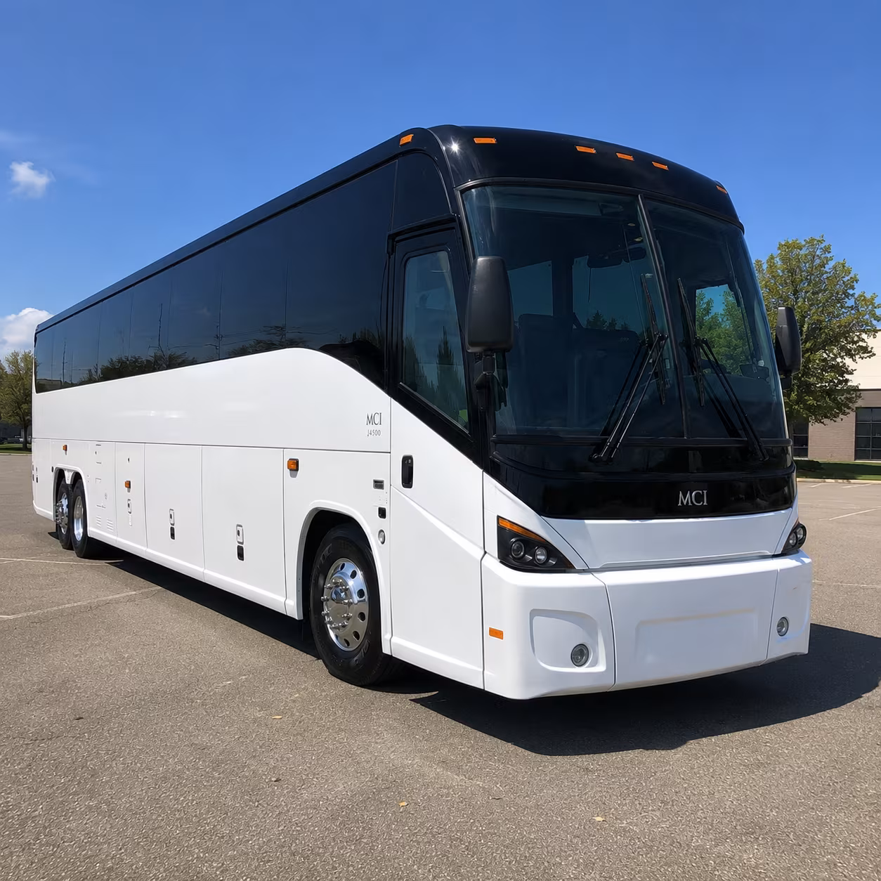 bridgeport 45 passenger charter bus