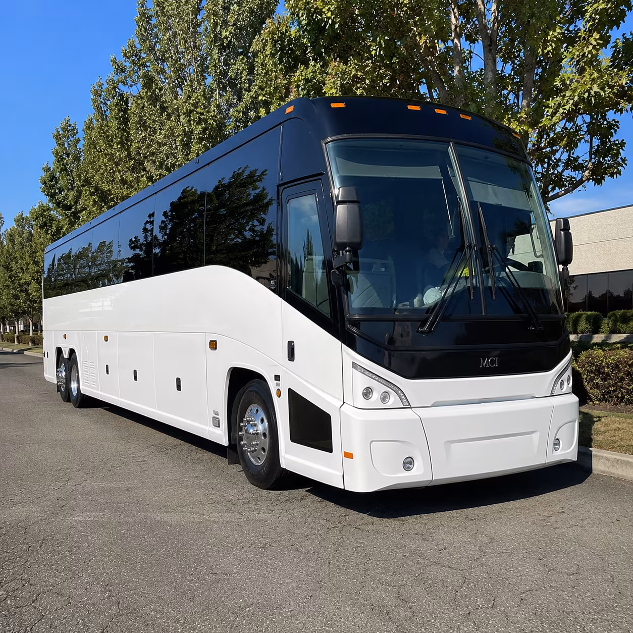 bridgeport 50 passenger charter bus