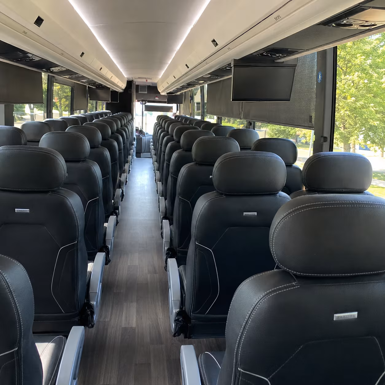 bridgeport bus interior 2