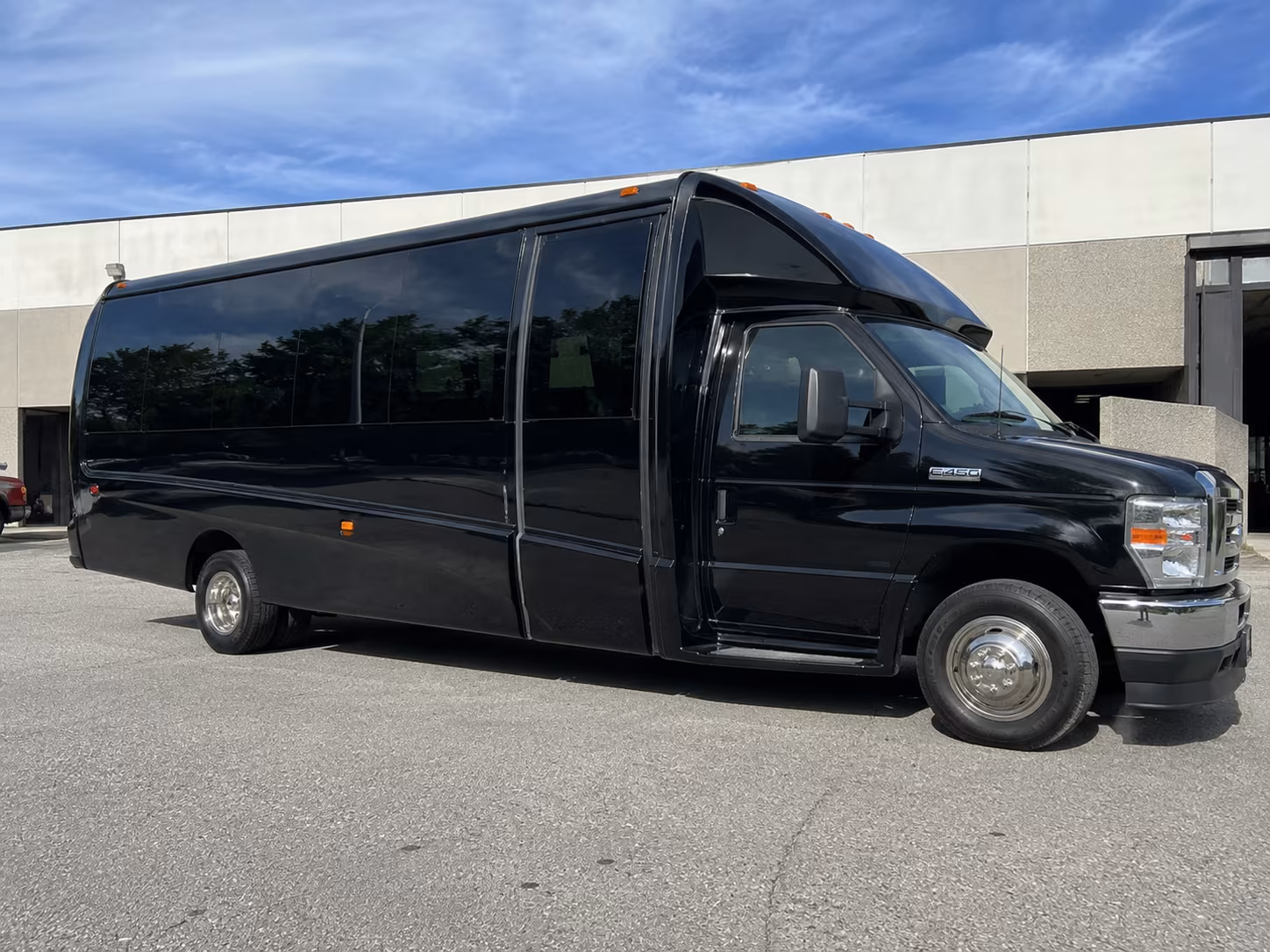 bridgeport bus rental service area