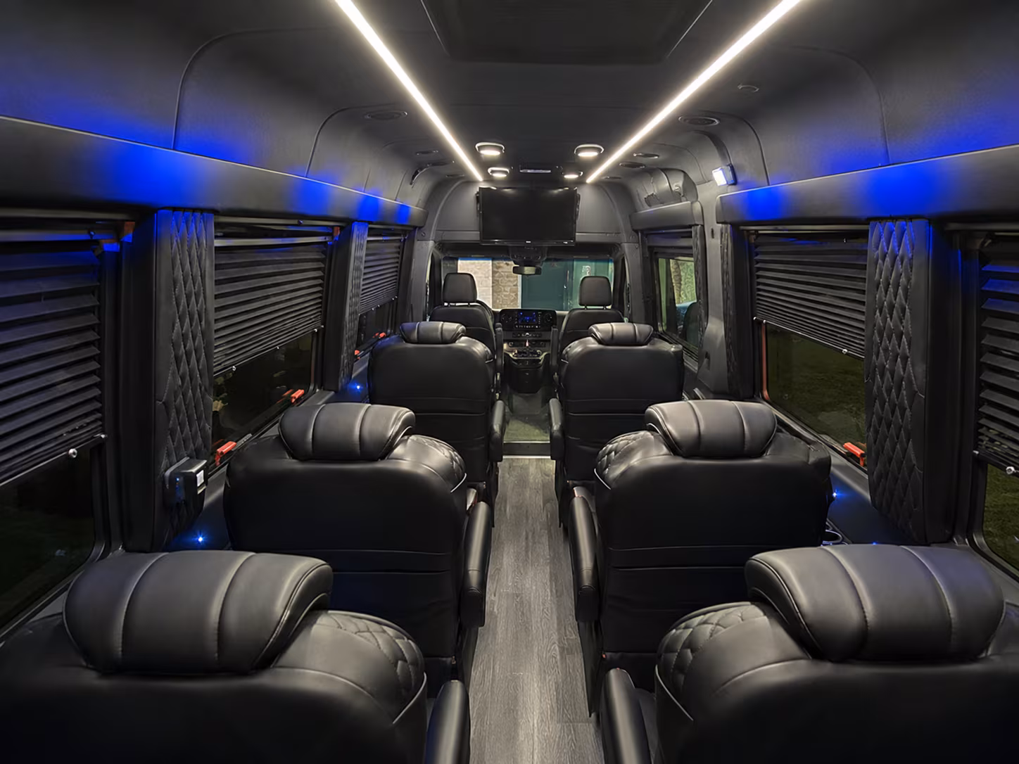 bridgeport concert transportation onboard seating