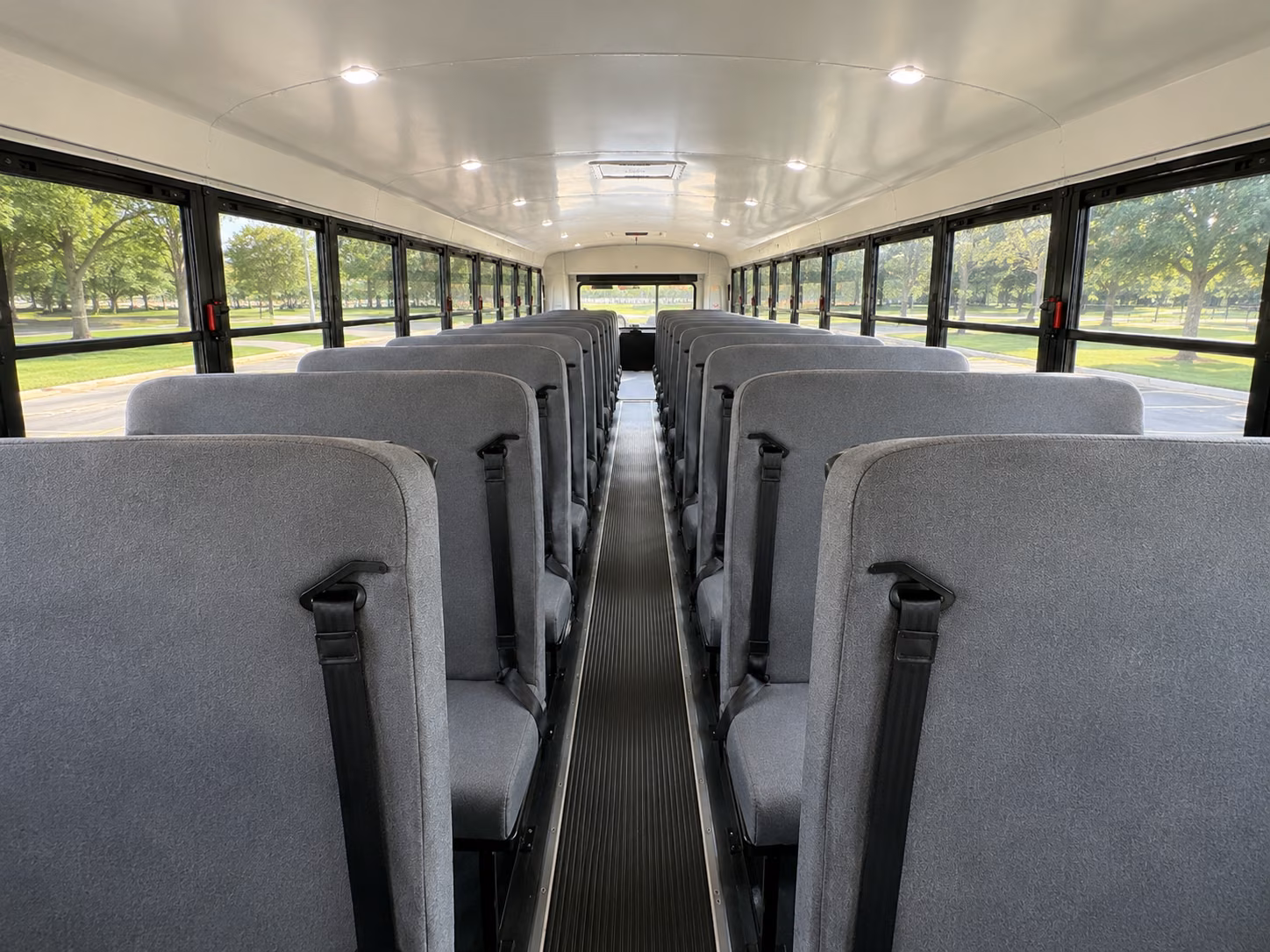 bridgeport school bus interior