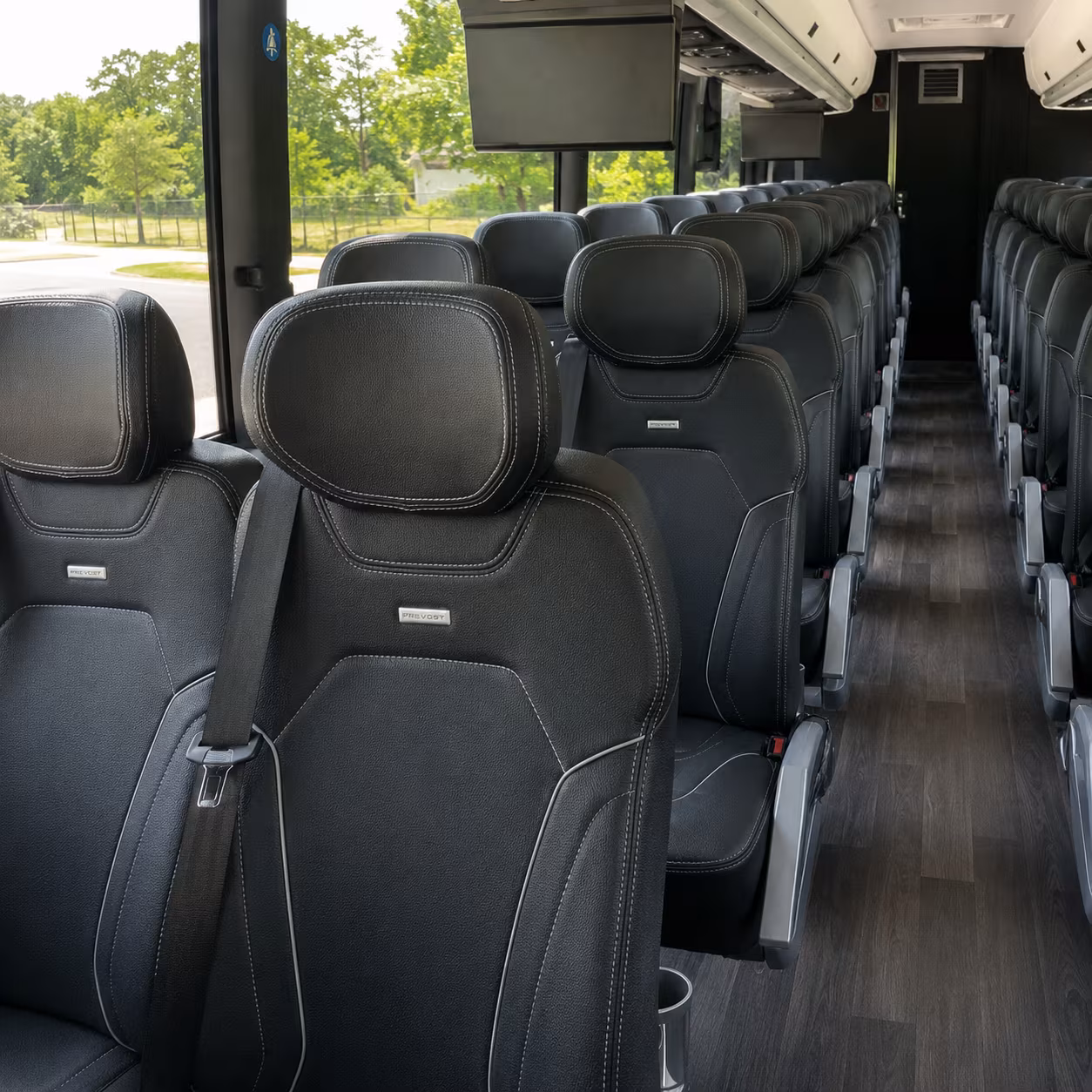 bridgeport sporting event charter bus rental