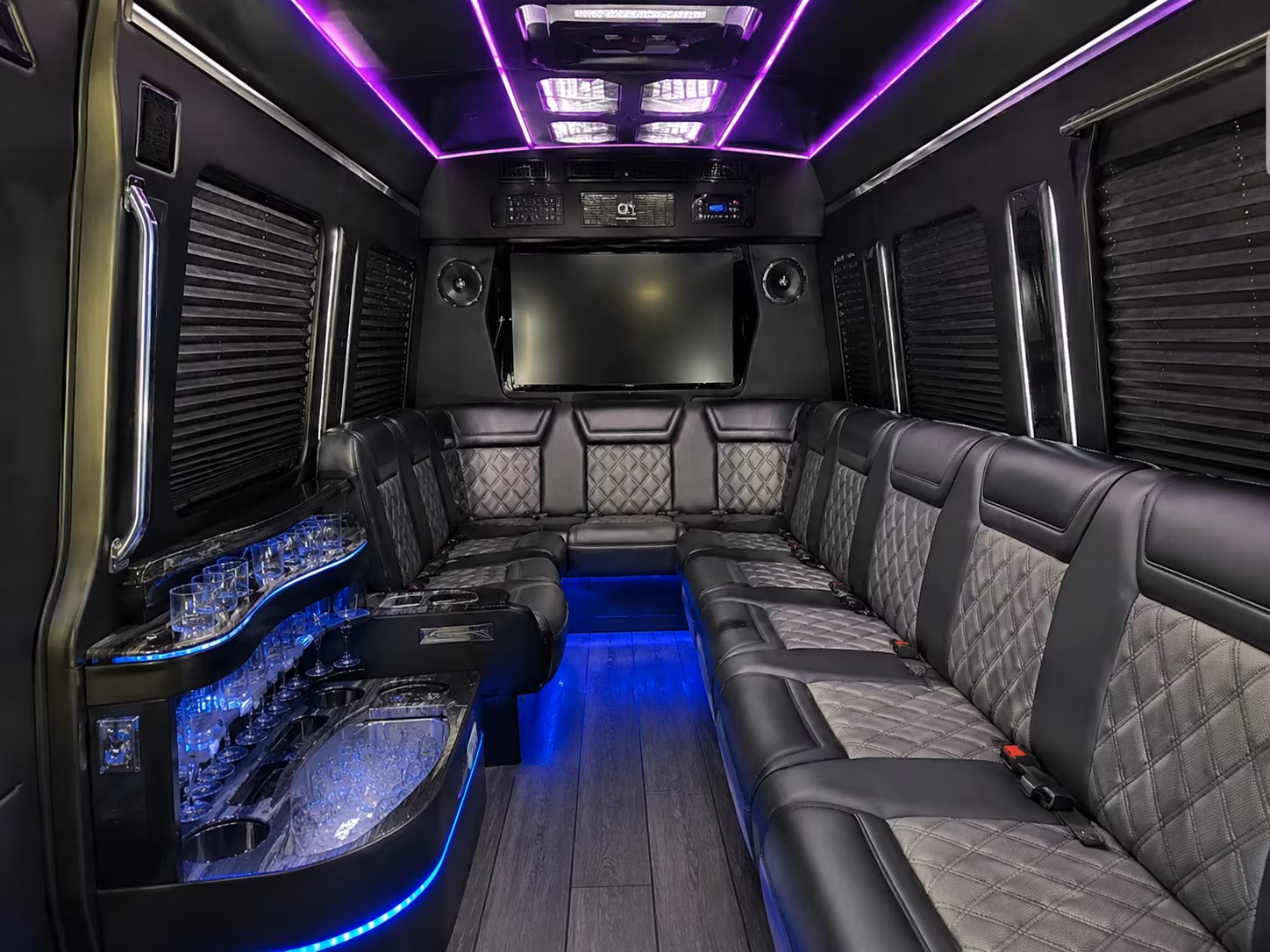 bridgeport wedding transportation onboard seating